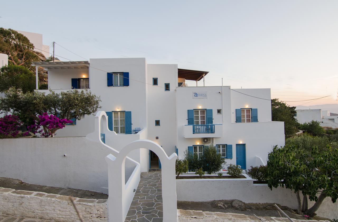 Athena Rooms Chora  Bagian luar foto
